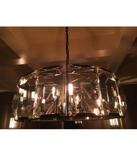 HARLOW CRYSTAL ROUND CHANDELIER