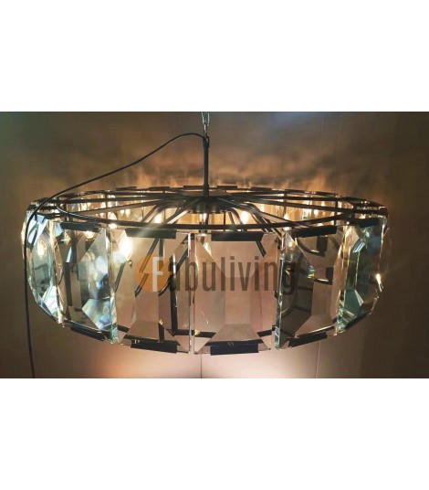 HARLOW CRYSTAL ROUND CHANDELIER