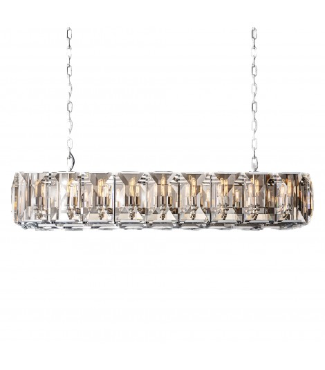 Harlow Crystal Rectangular Chandelier