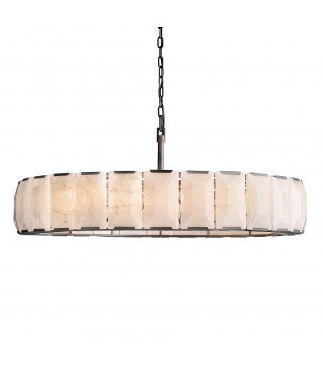 RH Harlow Calcite Round Chandelier