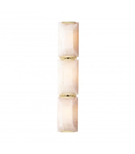 Harlow Calcite Triple Wall Sconce