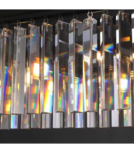 1920S Rhys Rectangular K9 Crystal Chandelier