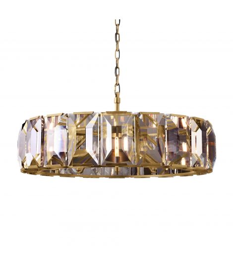 Harlow Crystal Round Chandelier