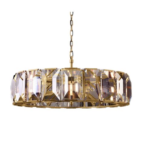 Harlow Crystal Round Chandelier