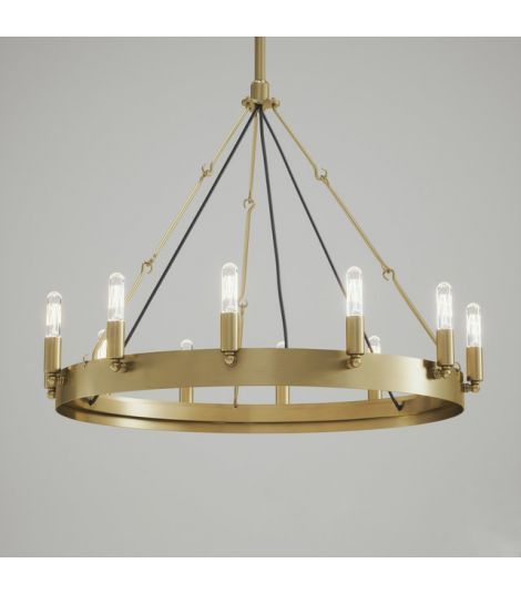 Camino Candelabra Round Chandelier