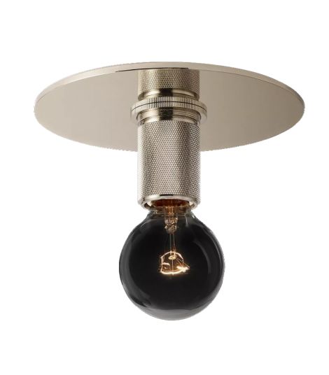 Industrial Utilitaire Disk Hallway Flushmount