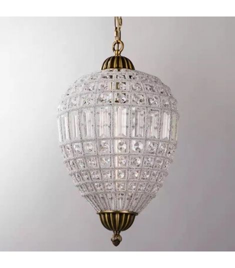 Hot Air Balloon Crystal Pendant Lamp