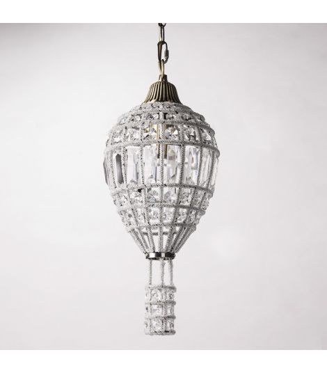 Hot Air Balloon Crystal Pendant Lamp