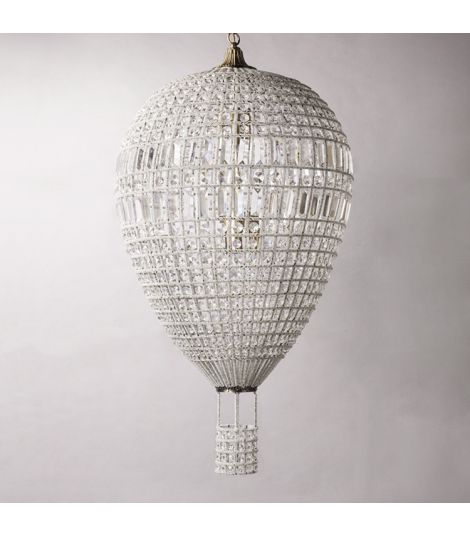 Hot Air Balloon Crystal Pendant Lamp