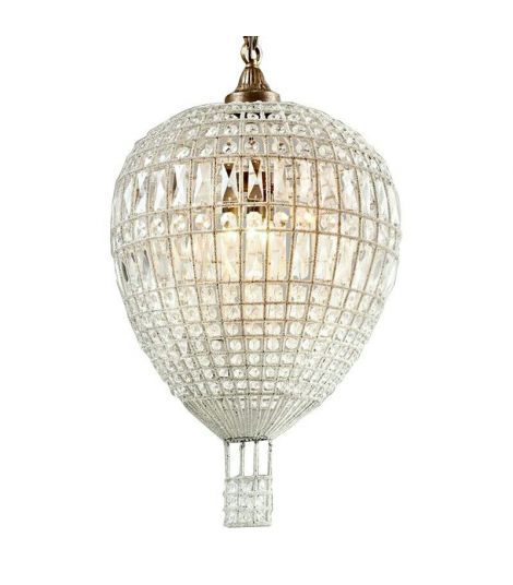 Hot Air Balloon Crystal Pendant Lamp