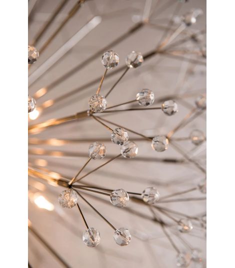 Dunkirk Denisse K9 Crystal Beads Wall Sconce