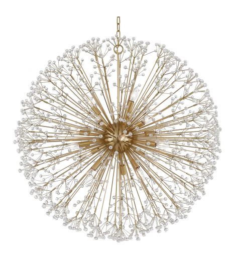 Dunkirk Denisse K9 Crystal Beads Wall Sconce