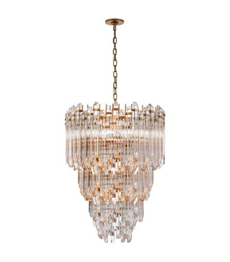 Adele Three Tier Waterfall Chandelier