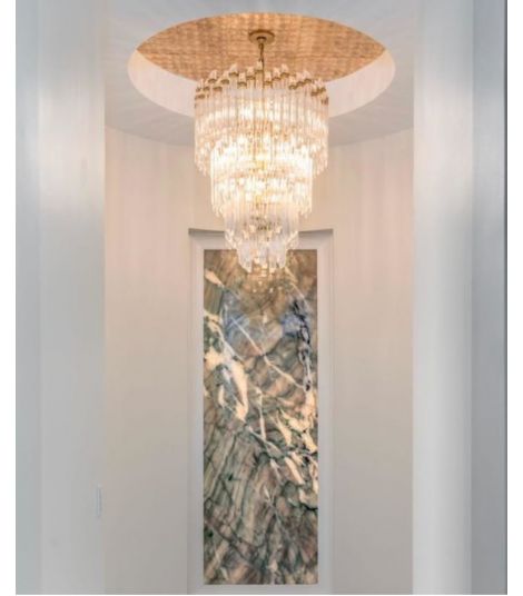 Adele Three Tier Waterfall Chandelier