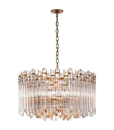 Adele Large Wide Drum Chandelier