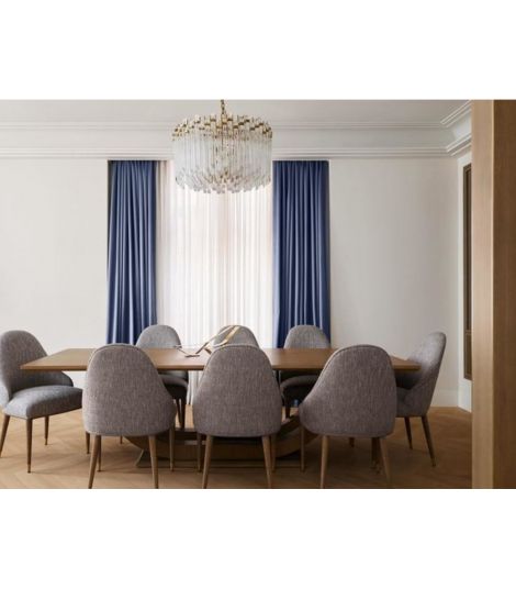 Adele Large Wide Drum Chandelier
