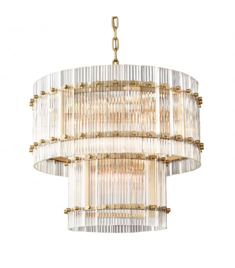 San Marco Two-tier Round Chandelier 22"