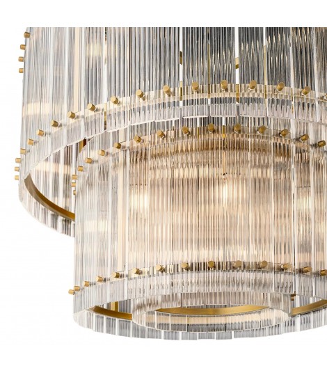 San Marco Two-tier Round Chandelier 48"
