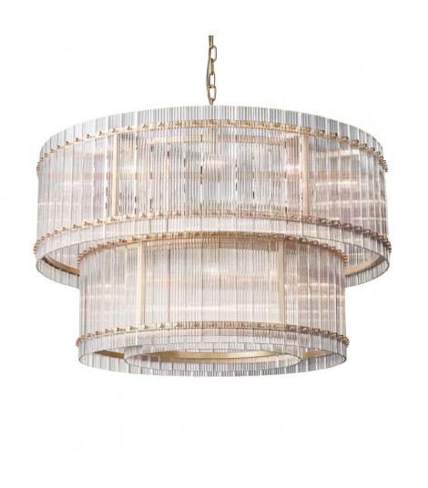 San Marco Two-tier Round Chandelier 48"