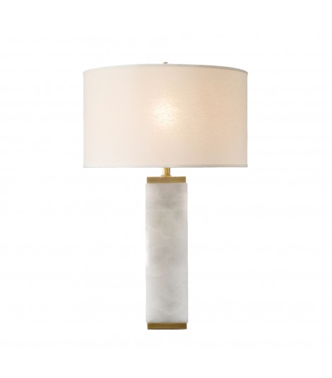 Square Column Alabaster Table Lamp